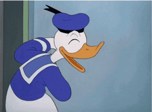 Gif animé rire Donald